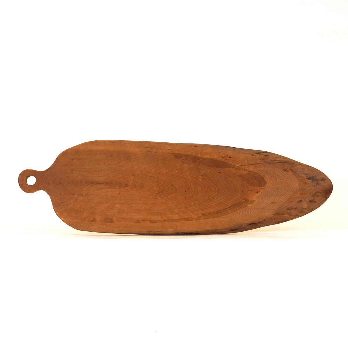 Cherry Serving Board: Small Round Handle
