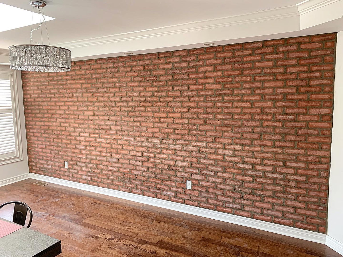 Interior Brick Veneer Feature Accent Walls - With Installation