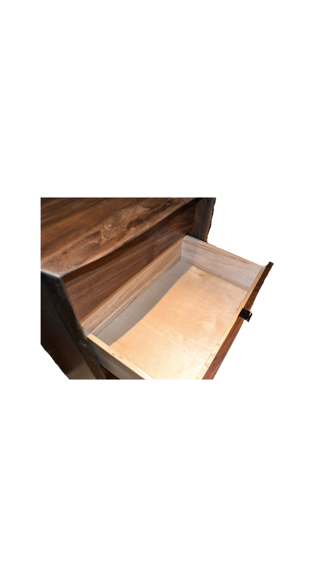 Chest of Drawers - Canadian Walnut -  Live Edge Solid Wood: Custom Available